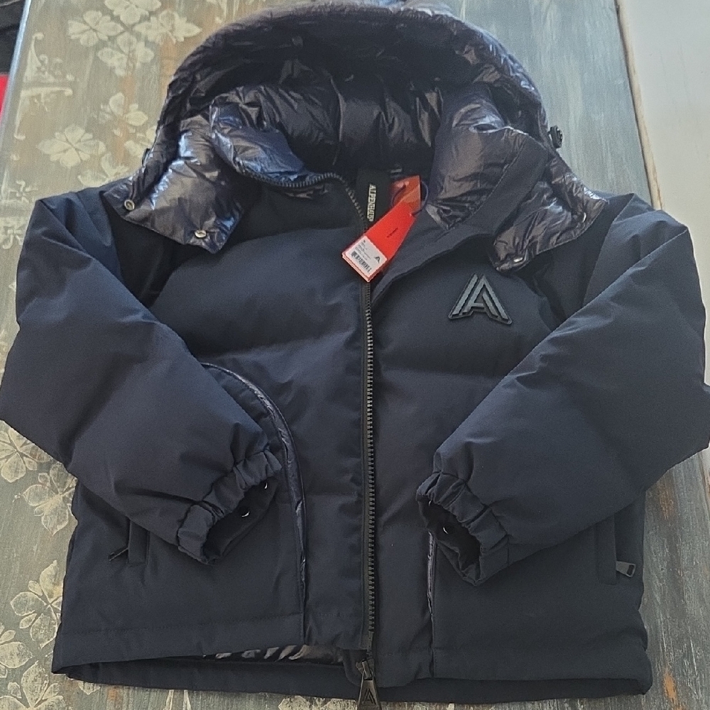 Alpenhaus Small Women's NEW Navy Blue Puffer Winter Jacket‎
